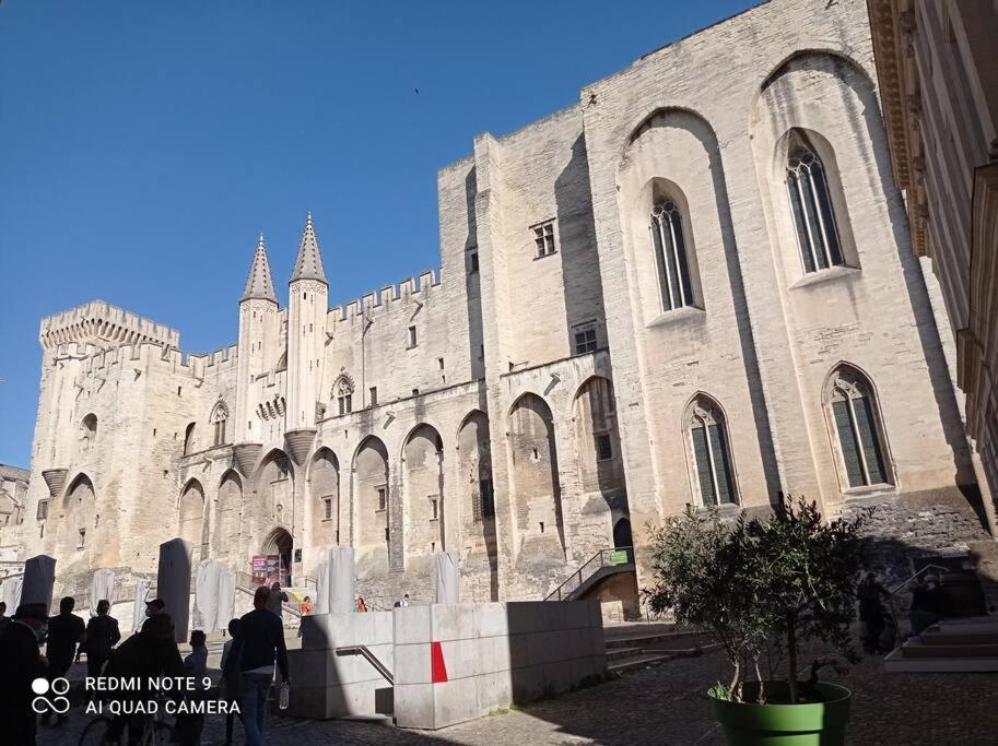 Appartement Loft Vue Palais Des Papes à Avignon Extérieur photo